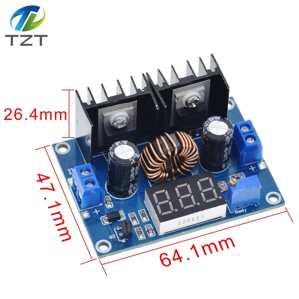 TZT MH-ET светодиодный вольтметр в реальном времени ШИМ регулируемый от 4-36 до 1 25-36