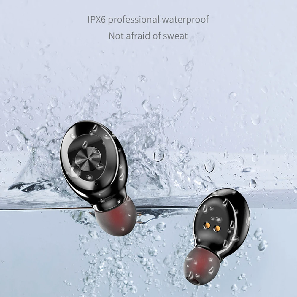 Цифровые мини-наушники XG8 TWS Bluetooth 5 0 IPX5 водонепроницаемые спортивные