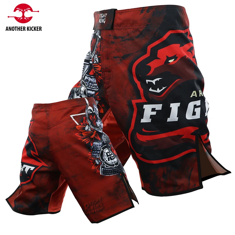 Фото Шорты Tiger Muay Thai мужские Смешанные боевые искусства джиу-джитсу ММА Боксерские Шорты Фитнес Санда острые драки брифы BJJ №1