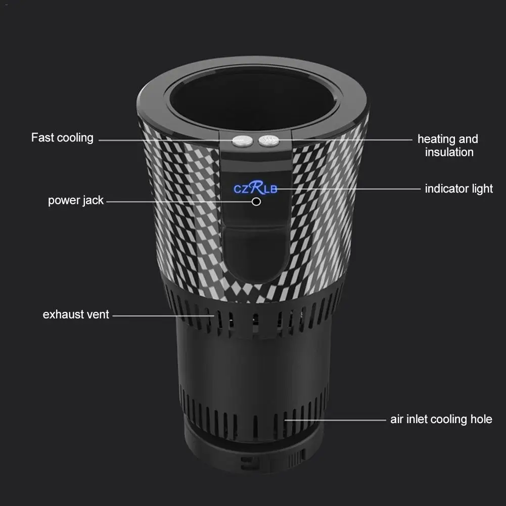 Пивные кружки пивная чашка умная Автомобильная с горячим и холодным охлаждением