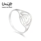 Женское Винтажное кольцо из нержавеющей стали Unift, в скандинавском стиле, амулет викинга