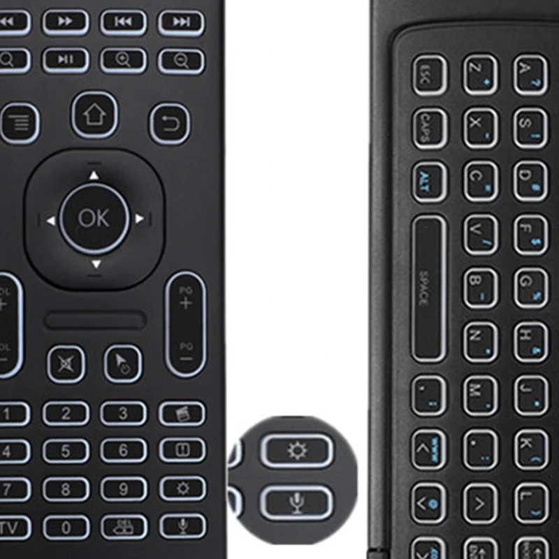 

MX3 MX3-L Backlit Air Mouse Universal Smart Voice Remote Control 2.4G RF Wireles