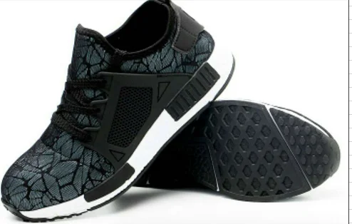 Легкая дышащая мужская защитная обувь Рабочая со стальным носком для мужчин