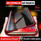 Защитный Магнитный чехол для iPhone 13 12 Mini 11 Pro Max XR XS Max 7 8 Plus SE