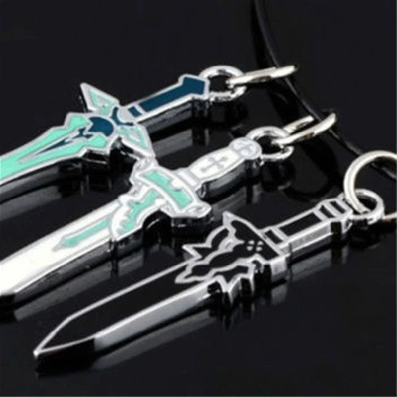 3 шт. аниме меч искусство онлайн ожерелье Асуна Кирито косплей реквизит Kazuto