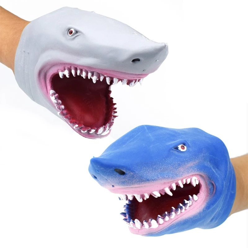 

Рождественские игрушки жест акулы игрушки для детей играть на кровати