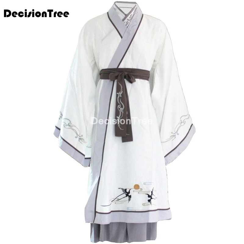 2021 hanfu мужской Китайский древний винтажный халат роскошный вечерний костюм
