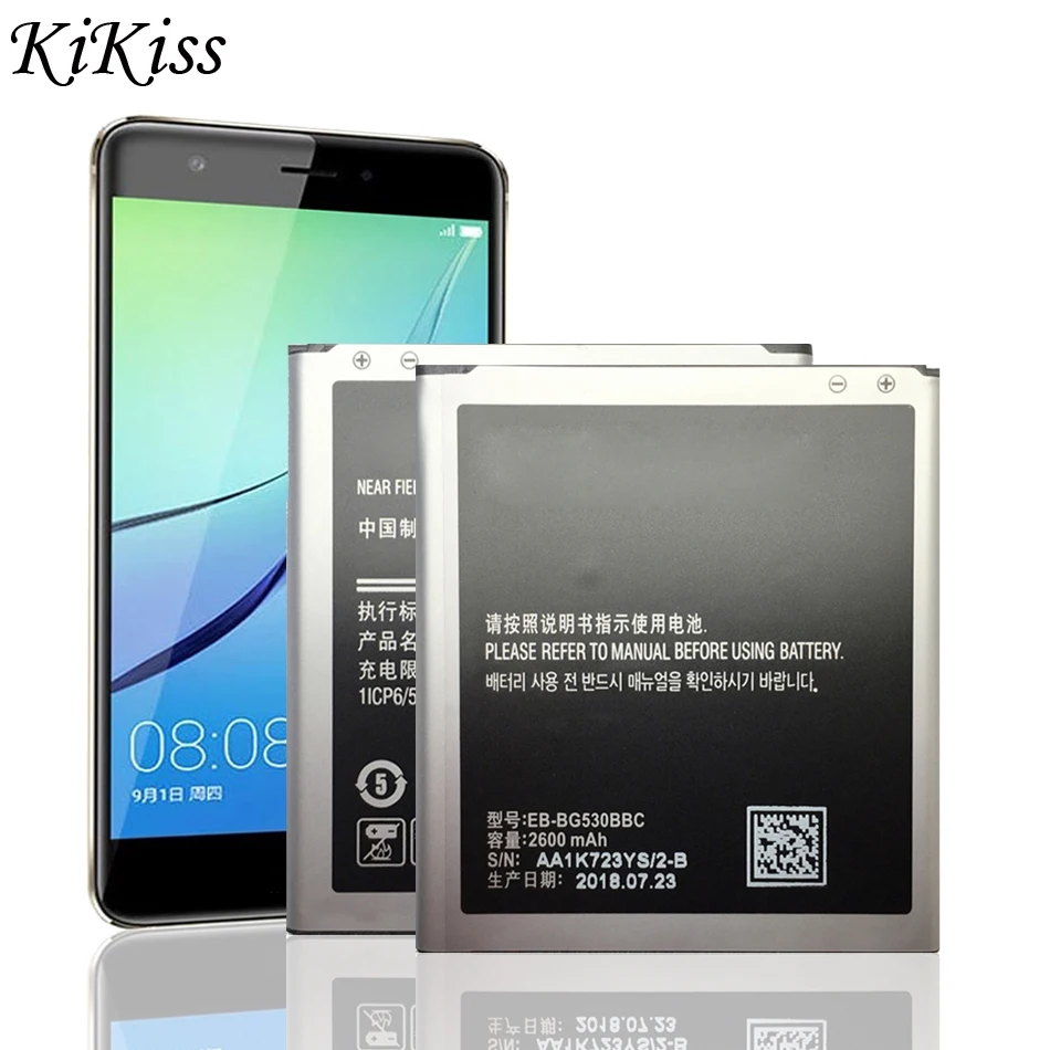 Мобильный телефон батарея EB BG530BBE для Samsung Galaxy гр Prime J2 G530 G531 J500 J3 2016 J320 G550 2600 мАч