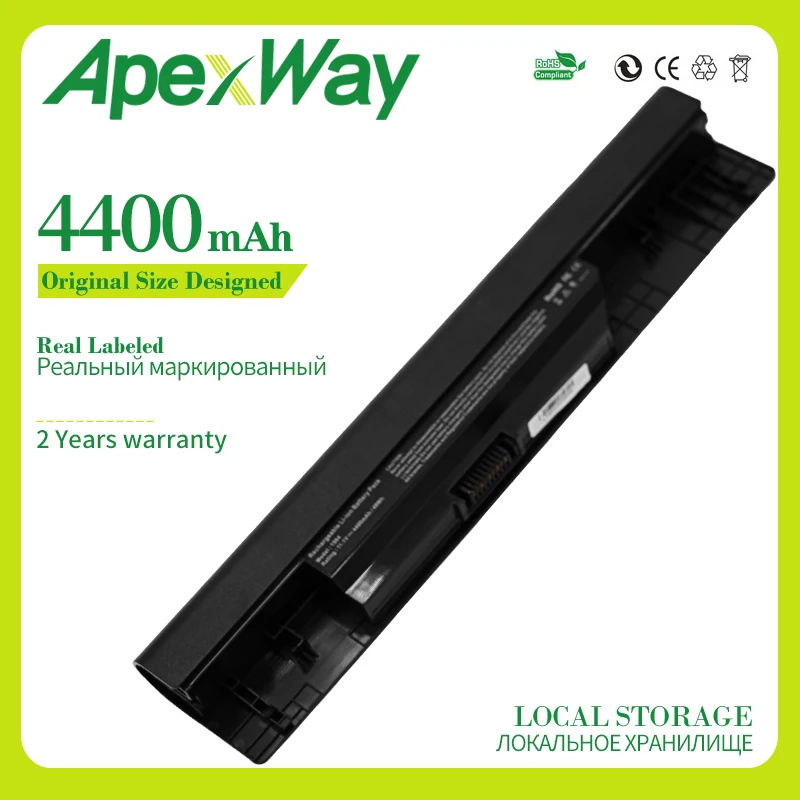 Apexway 4400 мАч Новый аккумулятор для ноутбука Dell Inspiron 1464 1464D 1464R 1564 1764 5yryv 8wxnx NKDWV TRJDK 312