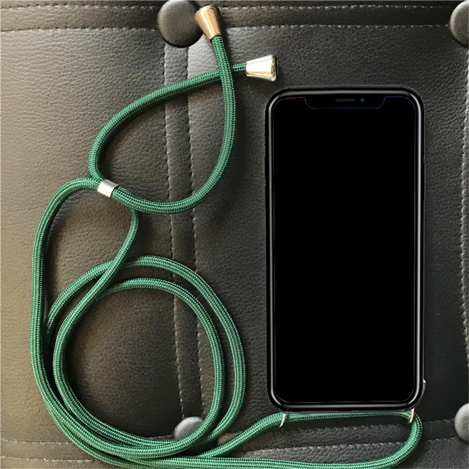 Чехол через плечо для Nokia 5 X5 1 Plus 2 3 3.1C 4 мягкий ремешок ожерелье Шея ремень веревка