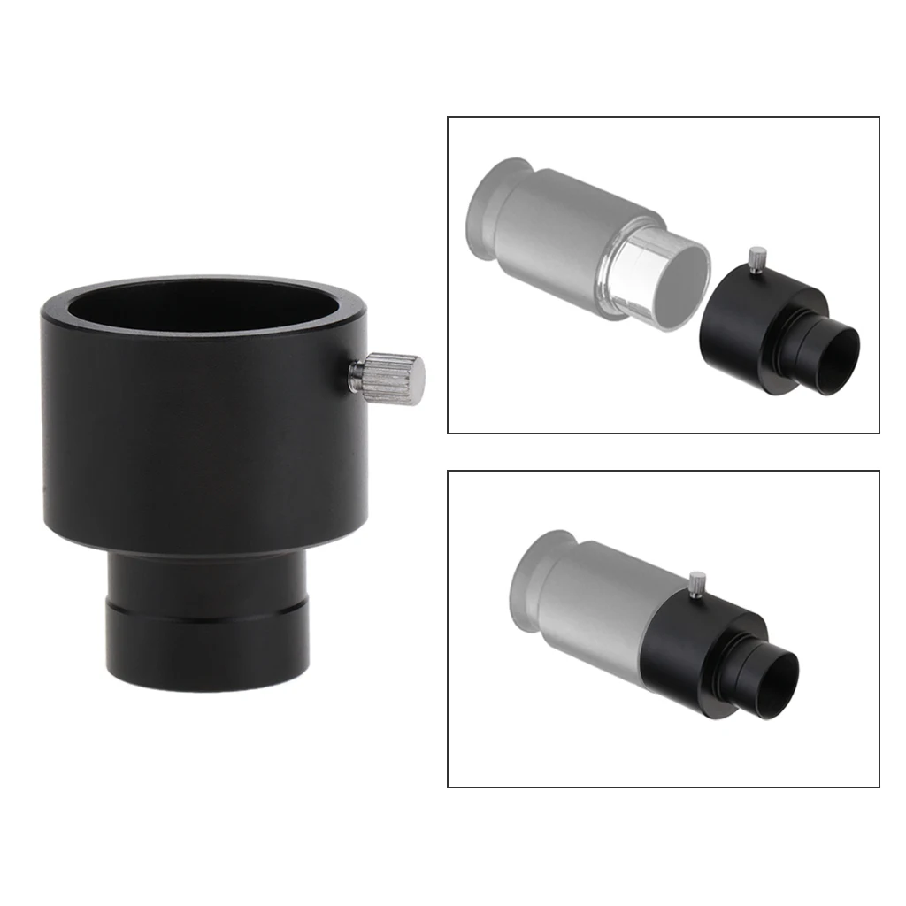 

Full Metal 0.965" to 1.25-inch Telescope Eyepiece Adapter -24.5mm to 31.7mm