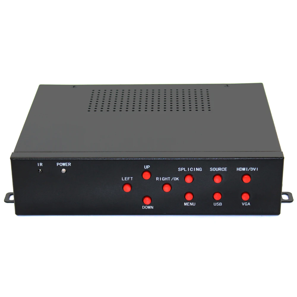 ISEEVY видеоконтроллер настенный 2x2 HDMI DVI VGA USB видеопроцессор для 4 ТВ Сращивание