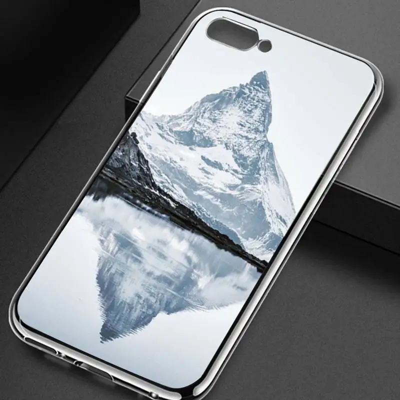 

Mountain Pine Forest Phone Case Transparent for iPhone Samsung xiaomi huawei p 11 12 6 7 8 9 20 30 40 Pro X Max XR Plus lite
