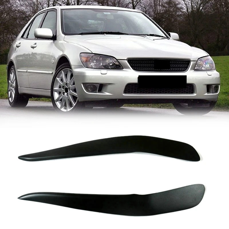 Car Front Headlight Cover Eyebrows Eyelid Trim Sticker for Lexus IS200 IS300 RS200 1998-2005 | Автомобили и мотоциклы