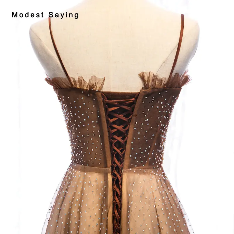 Роскошное сексуальное ТРАПЕЦИЕВИДНОЕ милое вечернее платье с бусинами 2019