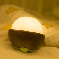 hot sales night light usb charging mangosteen shape exquisite workmanship rechargeable fruit creative night light for bedroom