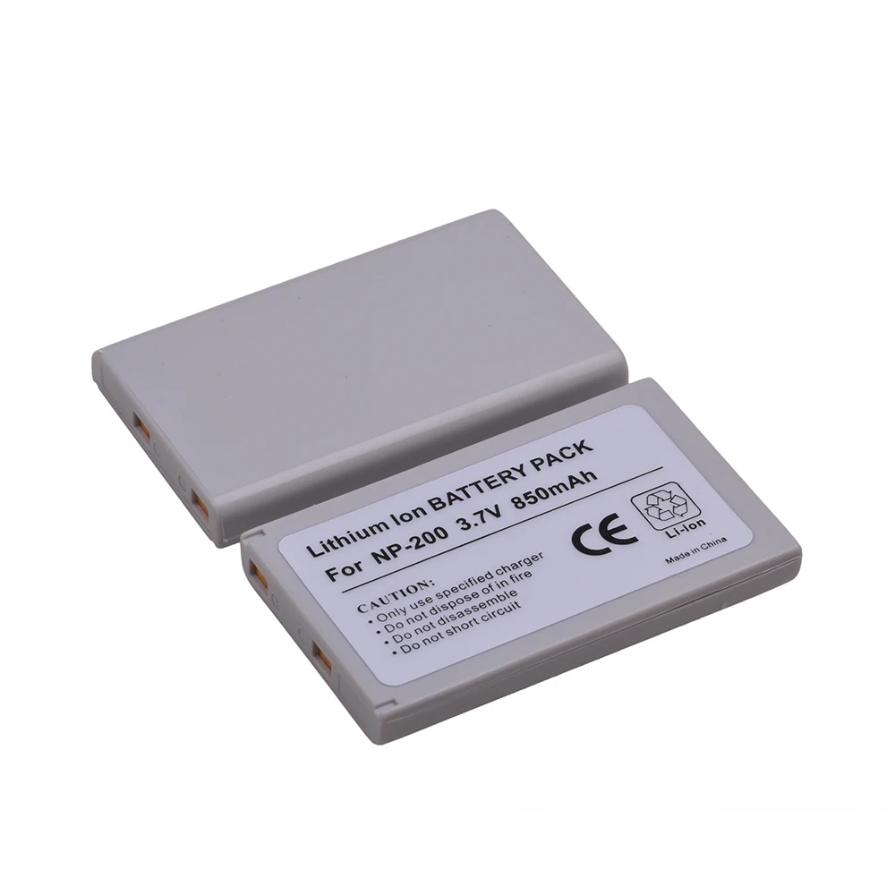Батарея AsperX 2x850mAh 3 7 V NP-200 NP 200 NP200 литий-ионная батарея для KonicaMinolta DiMAGE Xg X Xi Xt Biz X20 X21