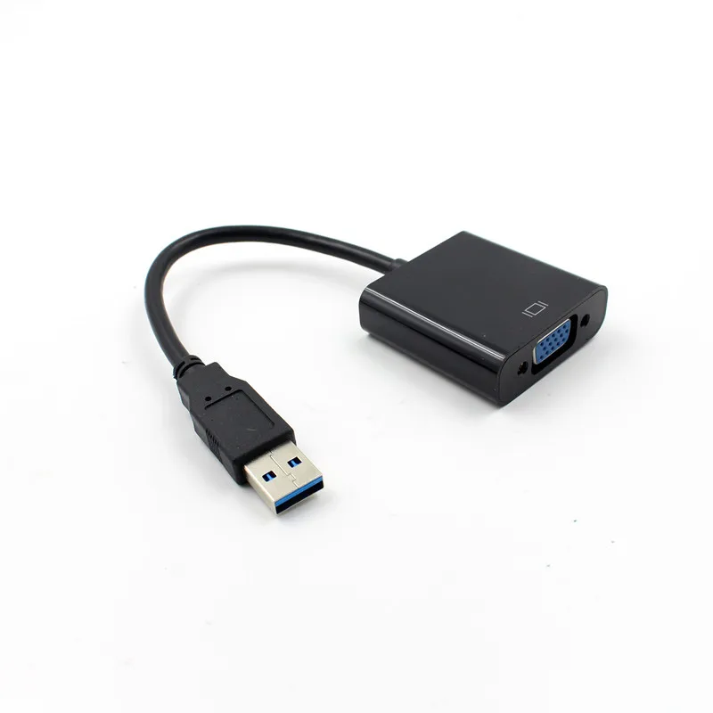 USB 3 0 для VGA многоэкранный адаптер Соединительный кабель внешняя