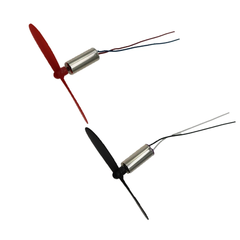 Мотор без сердечника с пропеллером CW/CCW для вертолета самолета 2 шт. 3 7 В