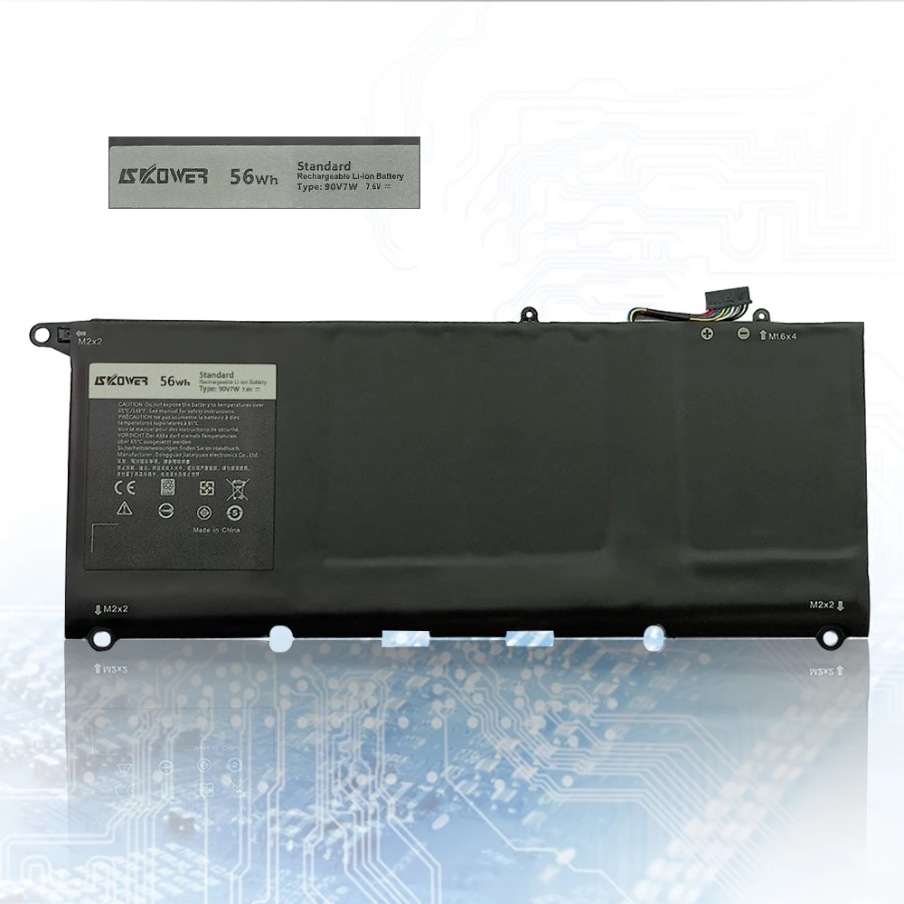 Аккумулятор Lapotp для Dell XPS 13 9343 9350 JD25G 90V7W 7 4 В/56 Вт/ч бесплатная доставка | Компьютеры
