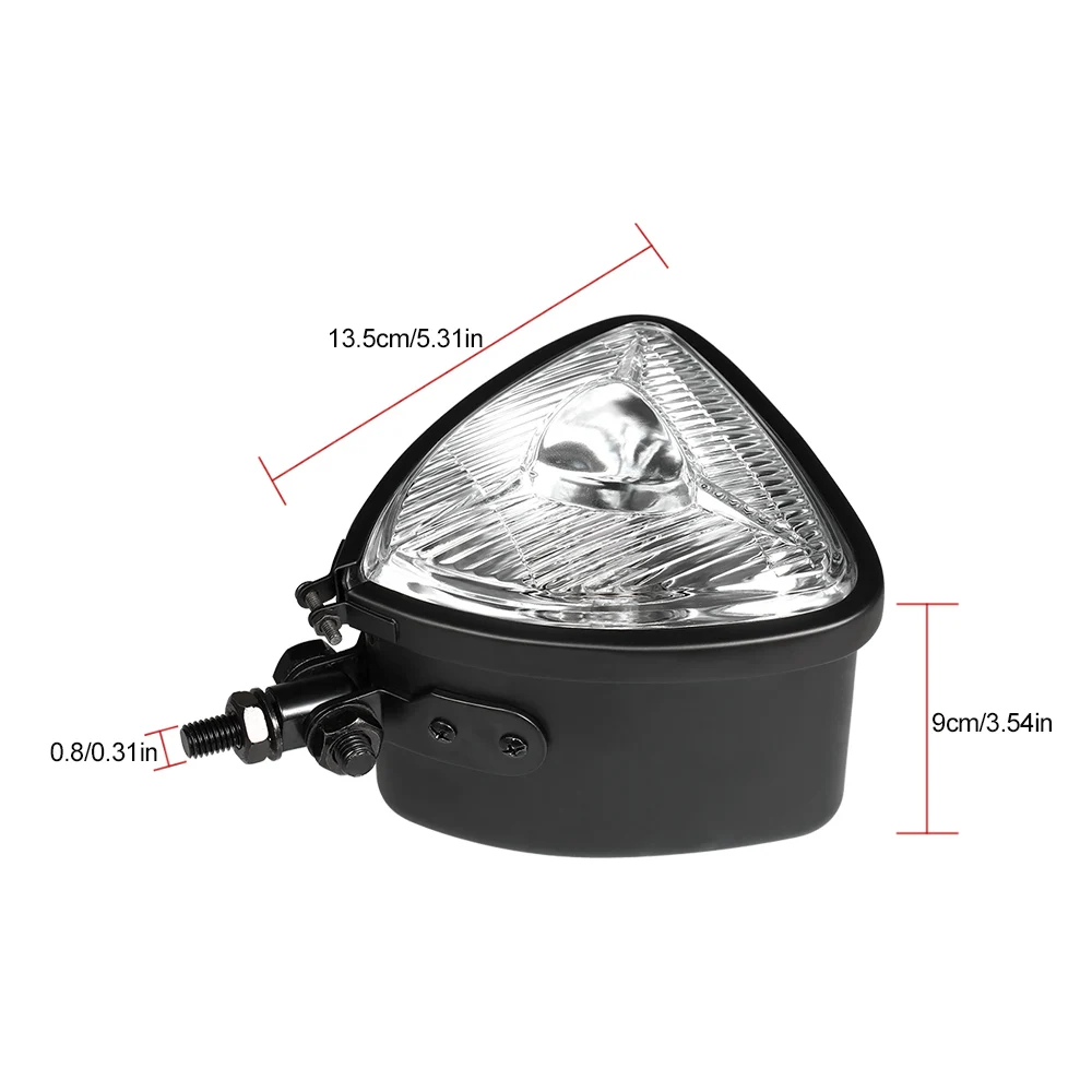 Универсальный мотоциклетный светодиодный налобный фонарь 12 В передние фары
