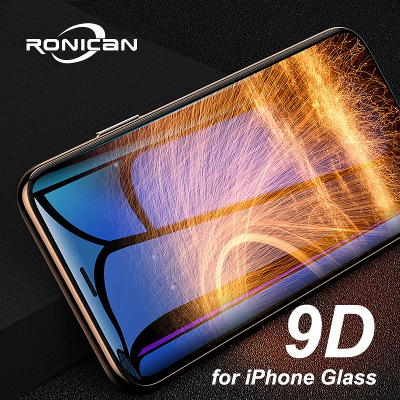 Защитное стекло RONICAN для iPhone 6 6s plus 8 8P 7 x Xs Max Xr|Защитные стёкла и плёнки телефонов| |