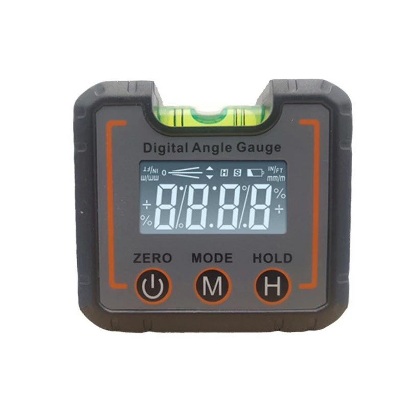 

Digital Protractor Angle Gauge Finder Bevel Box Level Bubble Vial 360 Degree
