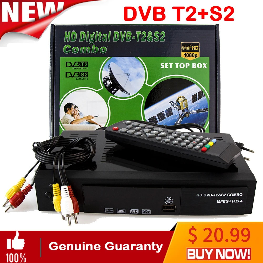 HD цифровой спутниковый ТВ-приемник DVB T2+ S2 ТВ-тюнер к оплате MPEG4 DVB-T2 ТВ-приемник T2 тюнер DVB H.264 наземный приемник