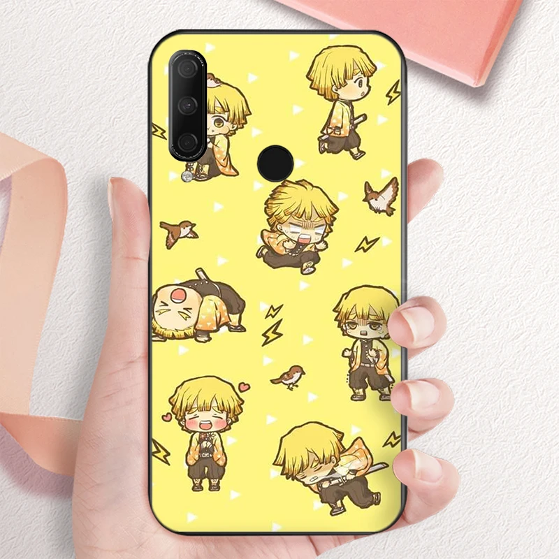 

Cartoon Japan Anime Demon Slayer Phone Huawei Honor 10X Lite V20 20i 30 Pro 30 Lite 20 Lite Case For Kamado Cover Fundas