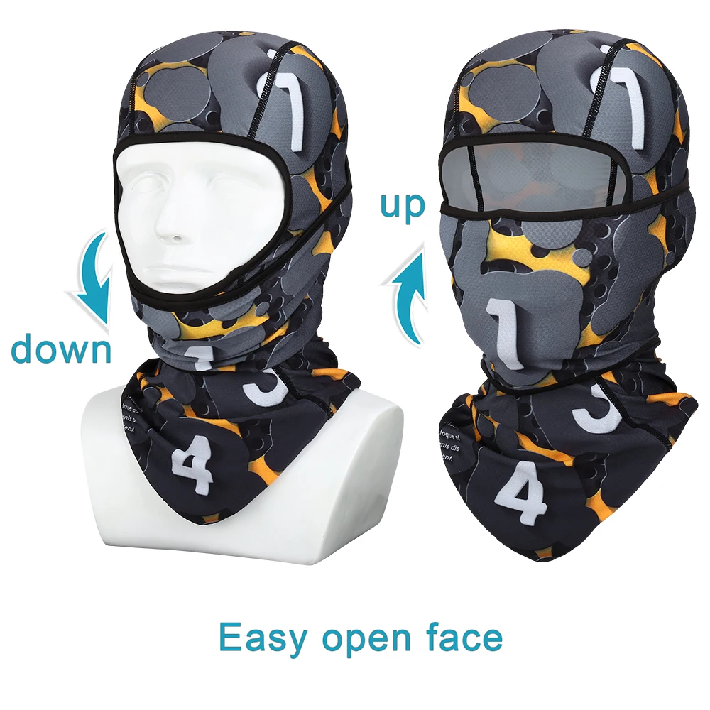 

Summer Balaclava Cap Windproof Breathable Outdoor Full Face Mask Cover Hat Hood Helmet Beanies Headwear Sun Protection Men Women