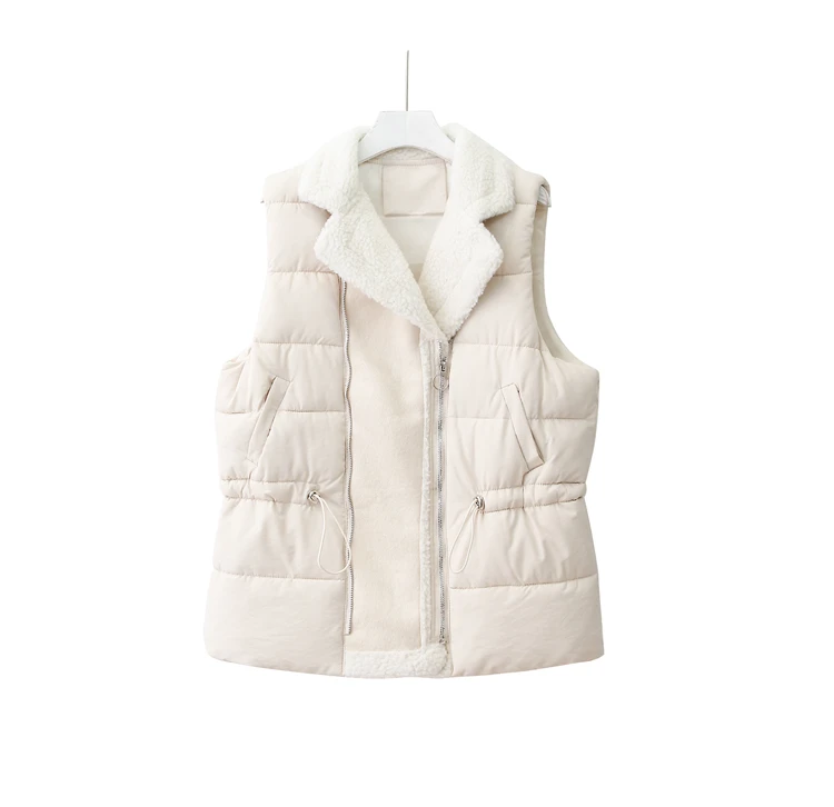 Женский зимний меховой жилет новинка 2019 модный тонкий теплый Корейский из