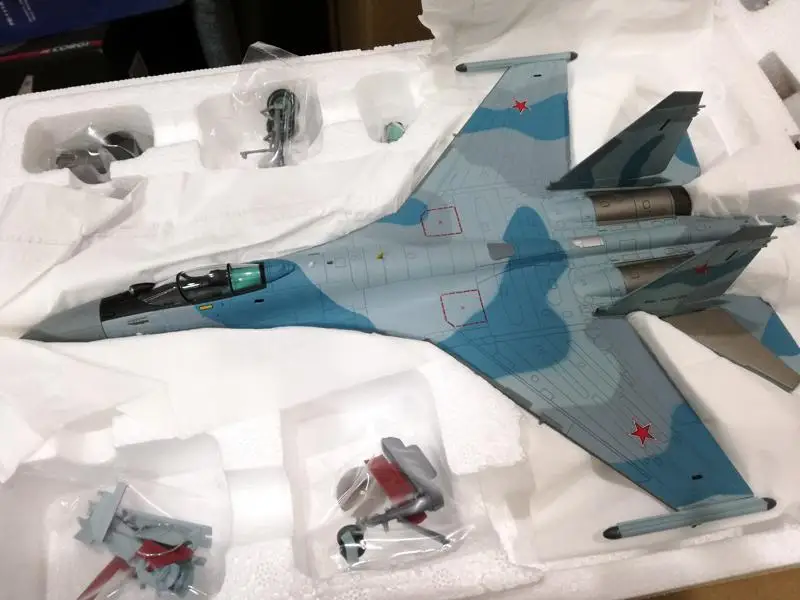 HOBBY MASTER Su-35S Flanker E Red 06 российские ВВС Латакия 2016 1/72 модель самолета литья под