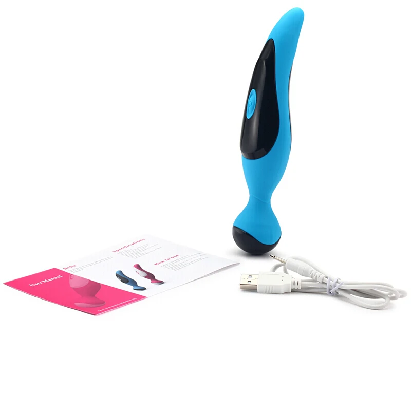Мощный вибратор для Для женщин USB зарядка AV палочка Волшебная Стимулятор клитора