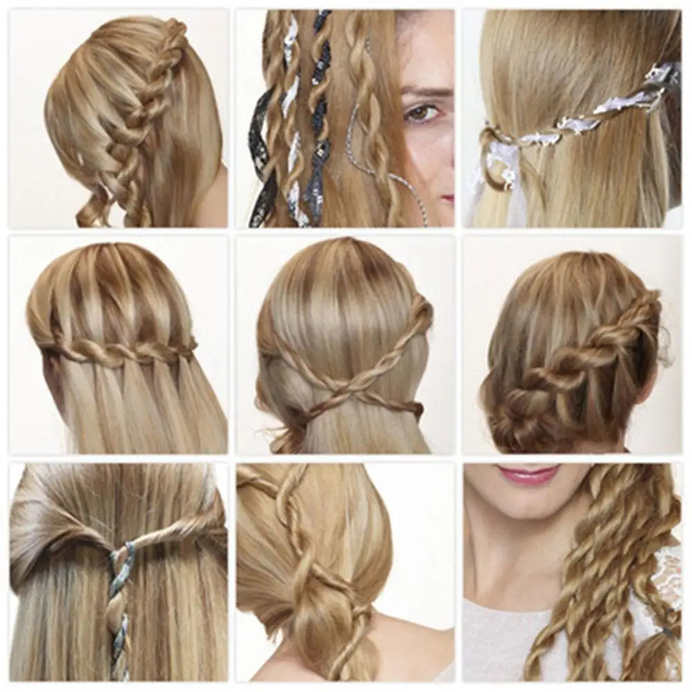 Электрическая машинка для плетения волос автоматическая инструмент укладки