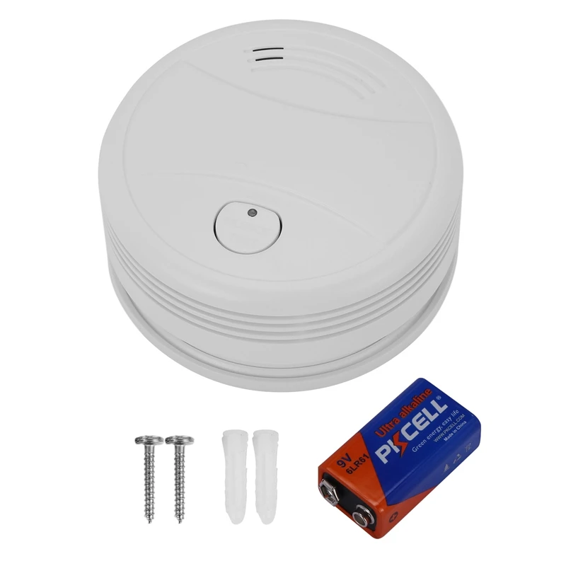 wifi smoke detector tuya app fire alarm system sensor for android ios app remote control free global shipping