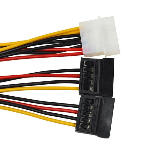 

4- IDE Molex 15- ATA SATA