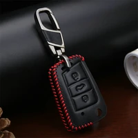 leather car keyring key cover case for seat leon fr 5f 2 1m mk2 mk3 mk4 mk1 ibiza 6j ateca arona tarraco key holder accessories