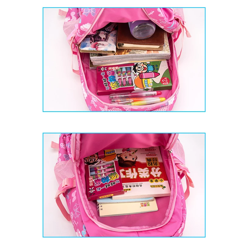 Новый модный рюкзак с мультяшным котом Женская Студенческая сумка Детский