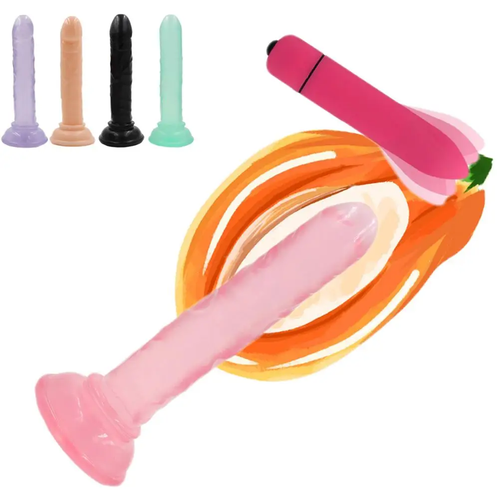 YEMA 5 цветов маленький фаллоимитатор Анальная пробка Вибраторы для женщин на