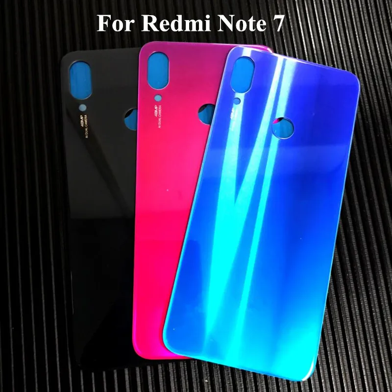 

Оригинальный стеклянный корпус задней крышки аккумулятора для Xiaomi Redmi Note 7