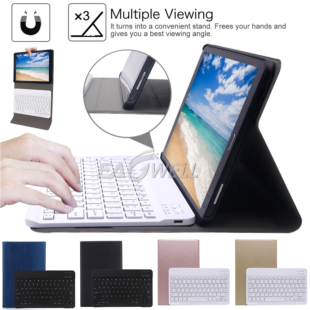 

Чехол-подставка для планшета Samsung Galaxy Tab A6 10,1 T585 T580 2 в 1