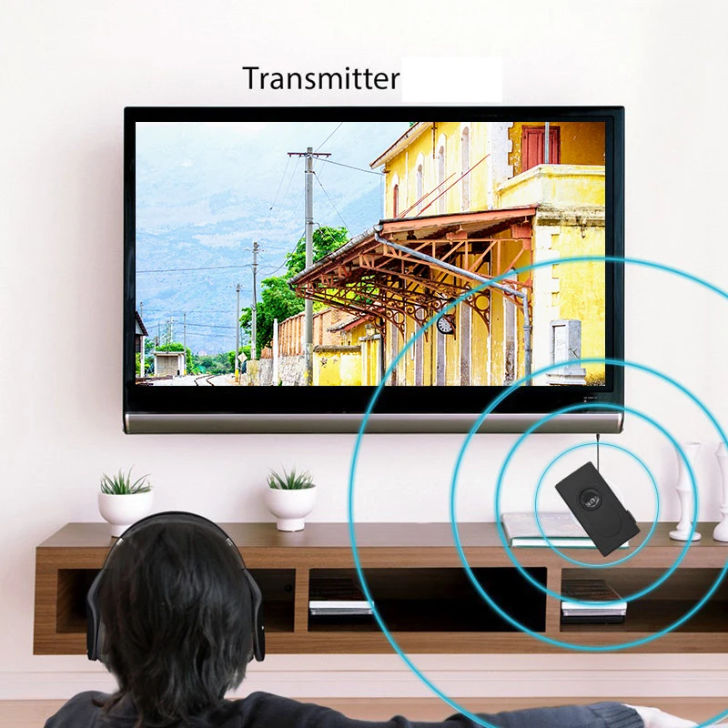 Мини Bluetooth 4 2 передатчик приемник 2-в-1 беспроводной стерео аудио музыкальный