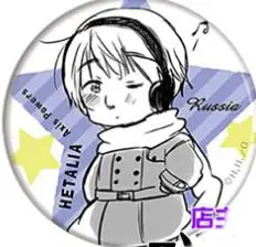 Axis Powers Hetalia симпатичный значок 58 мм Брошь железная кнопка на рюкзаке | Украшения и