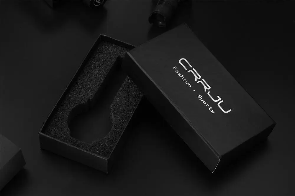 CRRJU бумажная Подарочная оригинальная коробка для часов | Наручные часы