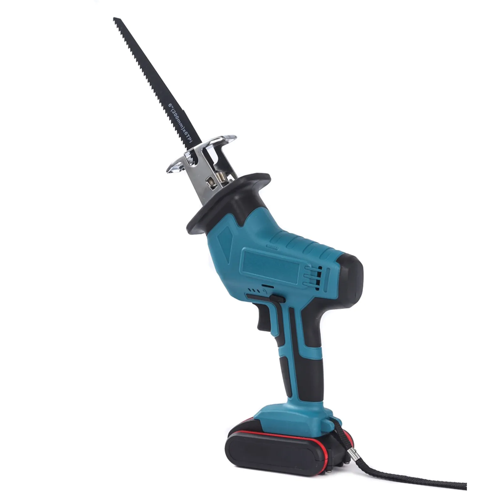 

Cordless Reciprocating Saw Kit Multi Purpose with Reciprocating Blade Variable Speed Battery Fast Charger Carrying Case GQ