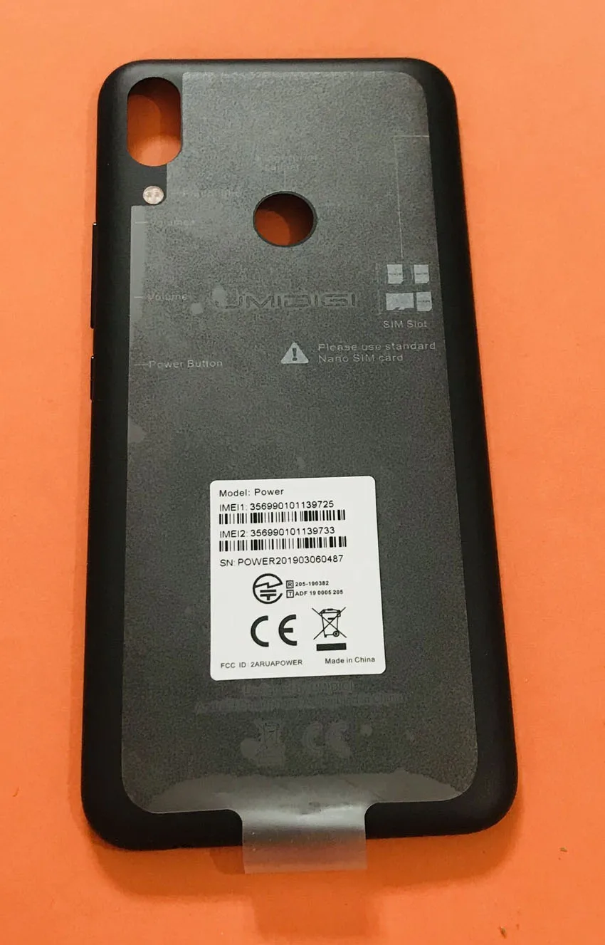 

Оригинальный защитный чехол для аккумулятора UMIDIGI Power MTK Helio P35 Octa Core Бесплатная доставка