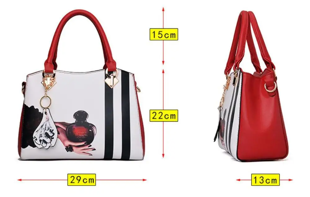 Новая женская Повседневная сумка Европейская и американская через плечо yinhua