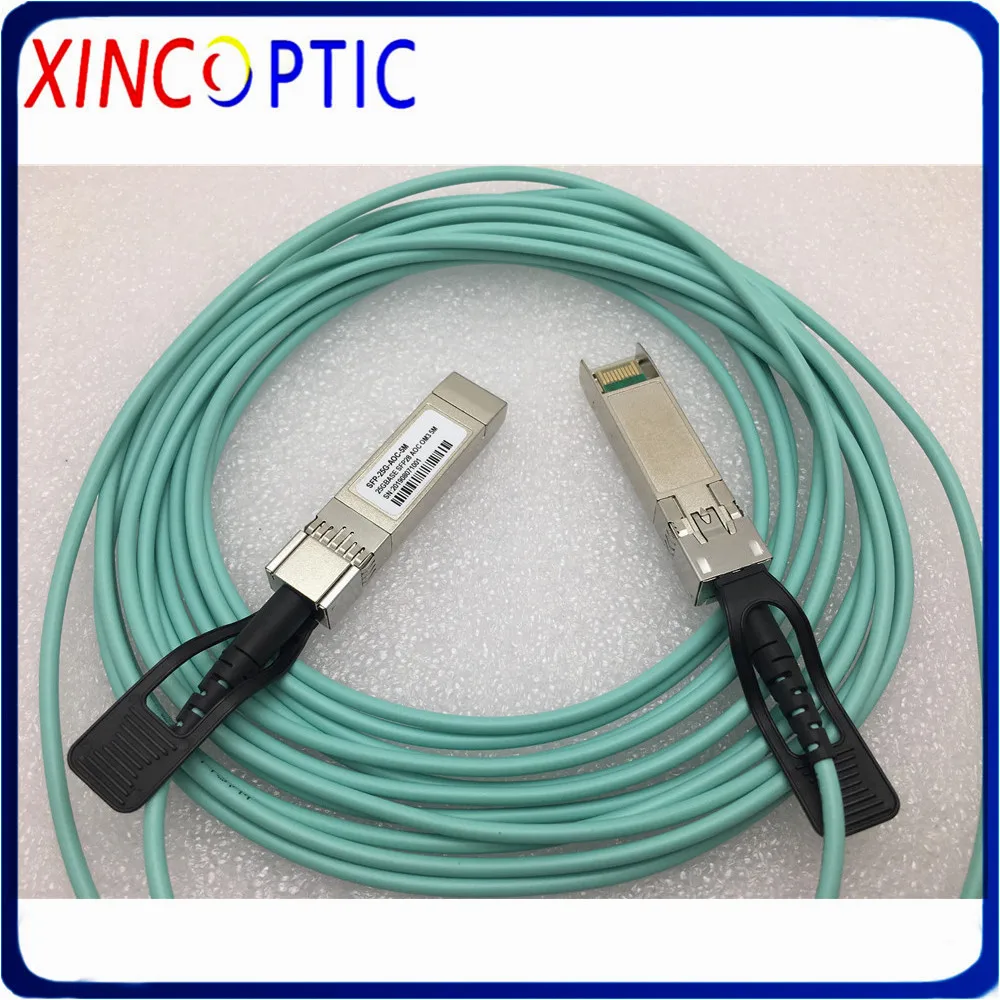 25GBASE SFP28 AOC кабель 30 м модуль OM3 активный оптический 25 Гбит/с поддержка