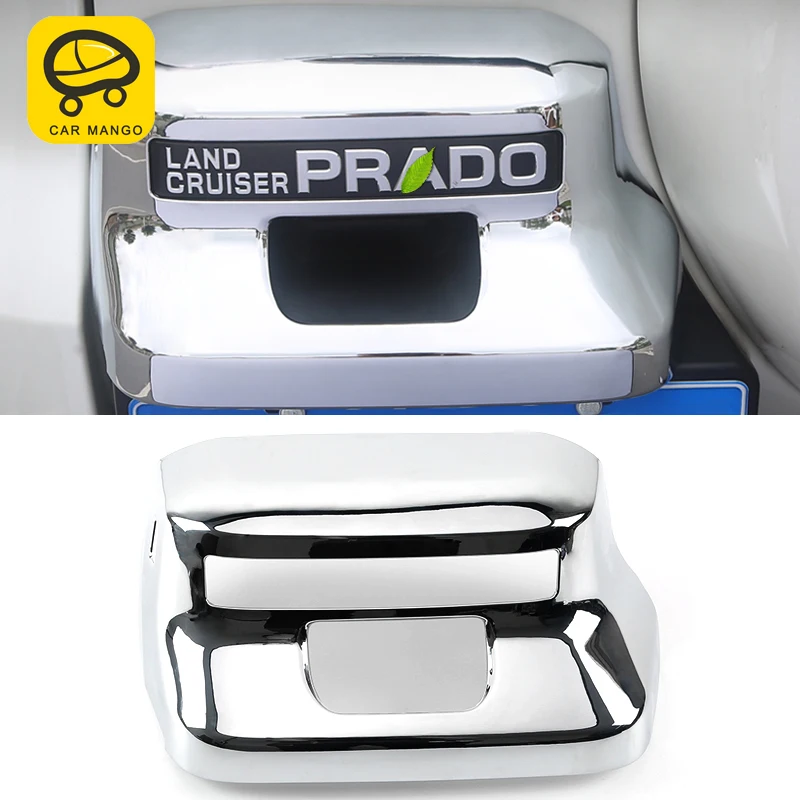 Карманго для Toyota Land Cruiser Prado 150 2018 2019 накладка на заднюю номерную знак автомобиля