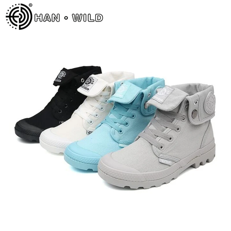 

Fashion Women Canvas Shoes New Comfortable Breathable High Top Sneakers Women Vulcanized Shoes Lace-up Spring/Autumn Shoes